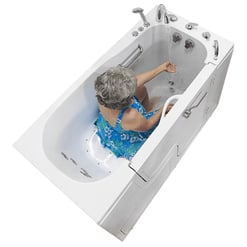 Transfer60 Wheelchair Accessible Walk-In tub – 30″ x 60″ (76 x 152cm), Dual Drain Technology