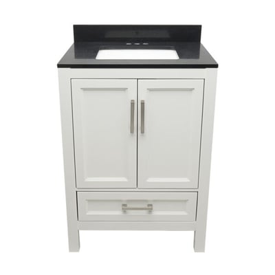 Meuble-vasque Nevado avec lavabo – plateau en marbre reconstitué ou en pierre de quartz -