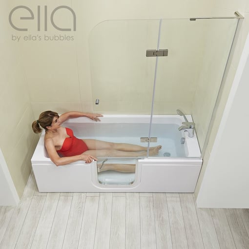 Lay Down Inward Swing Door Acrylic Walk In Tub 32″w X 72″l 81cm X 182cm 218