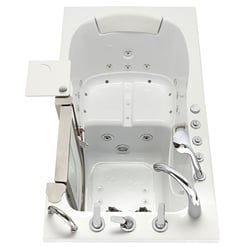 Elite Walk-In Tub – 30″x 52″ (76x132cm), Dual Drain Technology - |