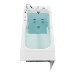 Clearance Ella Standard 30″x52” Acrylic Hydro Therapy Massage Walk In Bathtub, RH door and drain, serial #00354 - |