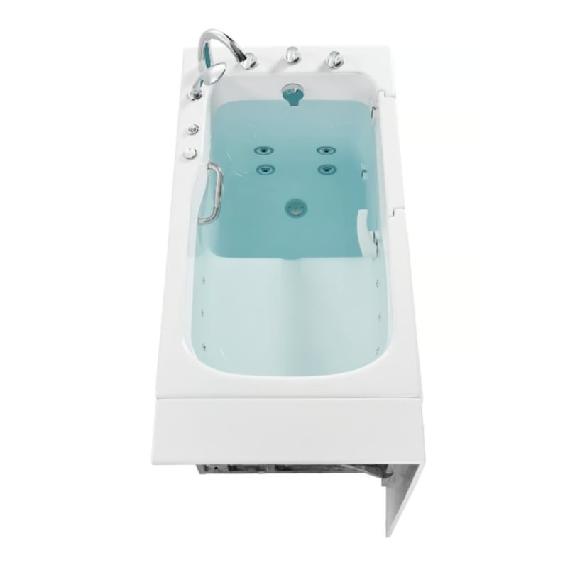 Clearance Ella Standard 30″x52” Acrylic Hydro Therapy Massage Walk In Bathtub, RH door and drain, serial #00354 - Image 5