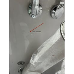 [SALE] Bañera sin puerta Elite - 30″x 52″ (76x132cm), tecnología de doble desagüe Puerta LH y desagüe Número de serie M0366 - |