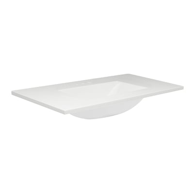 Plans de toilette en marbre de culture Ella -