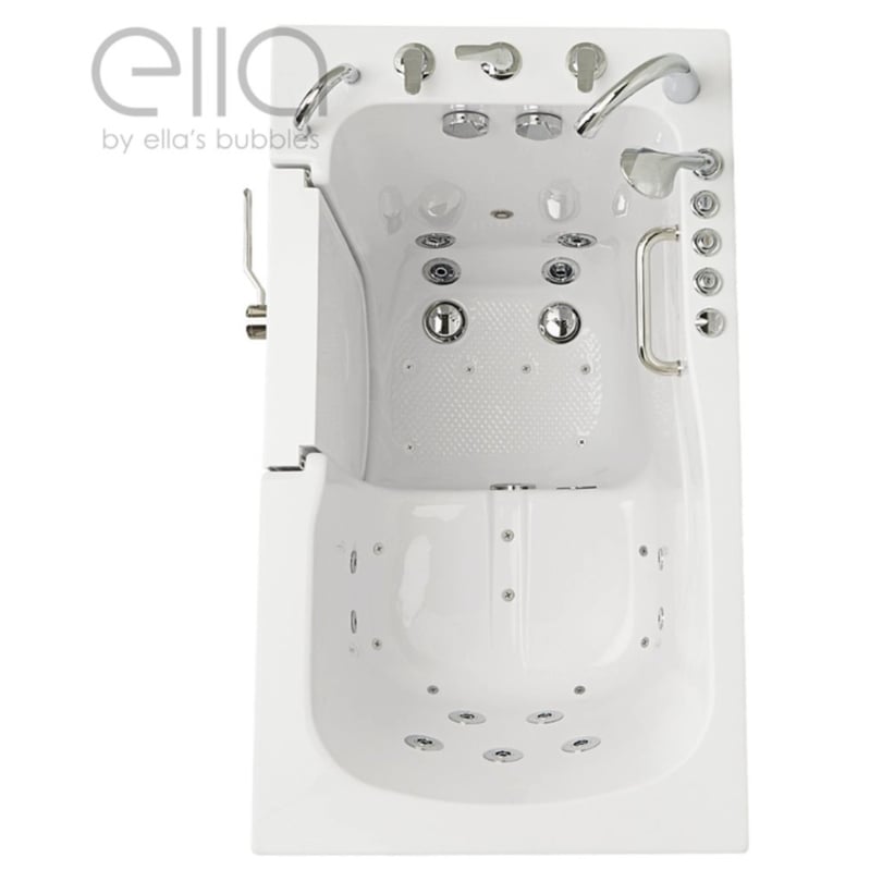 Capri Lh Puerta Y Desagüe Bañera Con Serial 1072109b