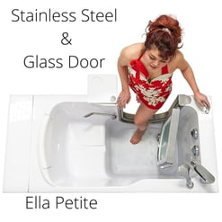 Petite Acrylic Walk In Tub 28″w X 52″l 71cm X 132cm 43