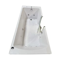 ¡Rebajas! Acrylic Laydown 72 Tub 32 "x72" (81 x 182cm) RH drain Serial #M0916 - |