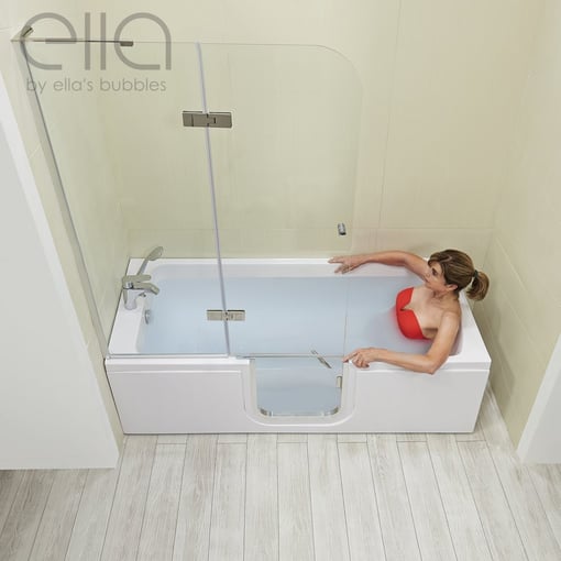 Lay Down Inward Swing Door Acrylic Walk In Tub 32″w X 72″l 81cm X 182cm 223