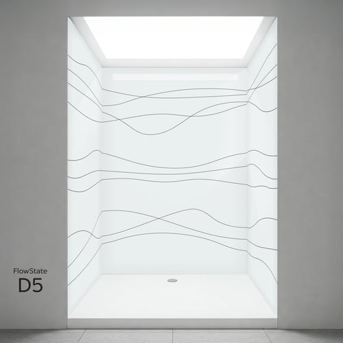 CNC Shower Walls Acrylic
