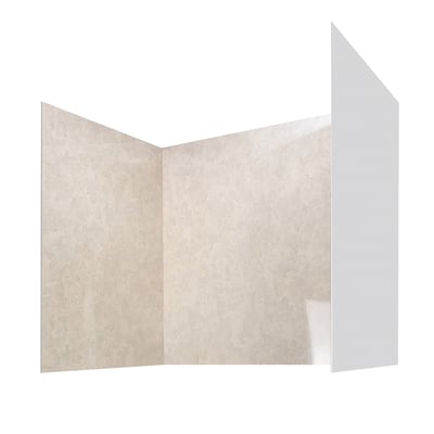 Desert Stone Walk-In Tub Surround Wall Kit 36.5" x 48" x 60" -