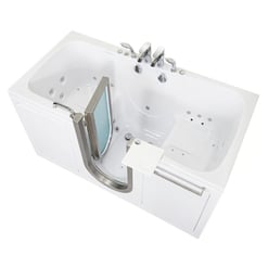 Clearance Ella Escape Acrylic Two-Seat Walk-In Tub (36"x72" ) with Dual Drain Technology, serial # M1139 - |