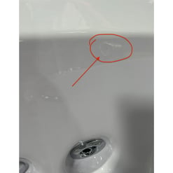 [SALE] Bañera acrílica sin puerta Ultimate 30″x 60″ (76x152cm), tecnología de doble desagüe Ésta es una puerta de desagüe LH Número de serie M1286 - |