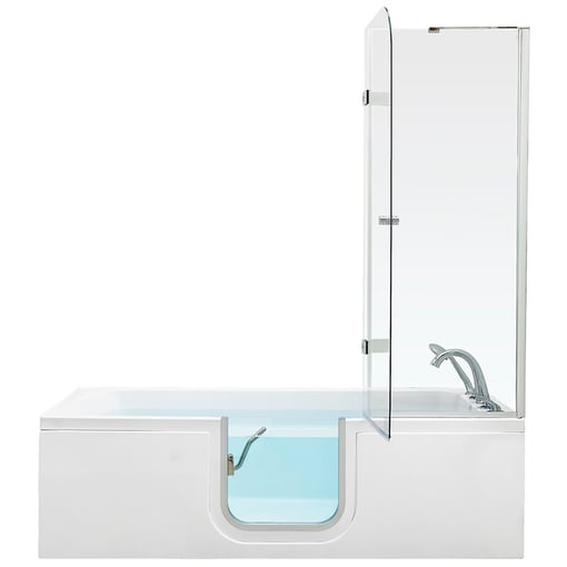 Lay Down Inward Swing Door Acrylic Walk-in Tub – 32″w X 72″l (81cm X 182cm)