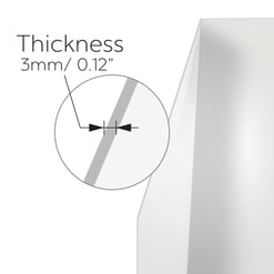 Acrylic Shower Wall Surround 3 Panel Kit - |