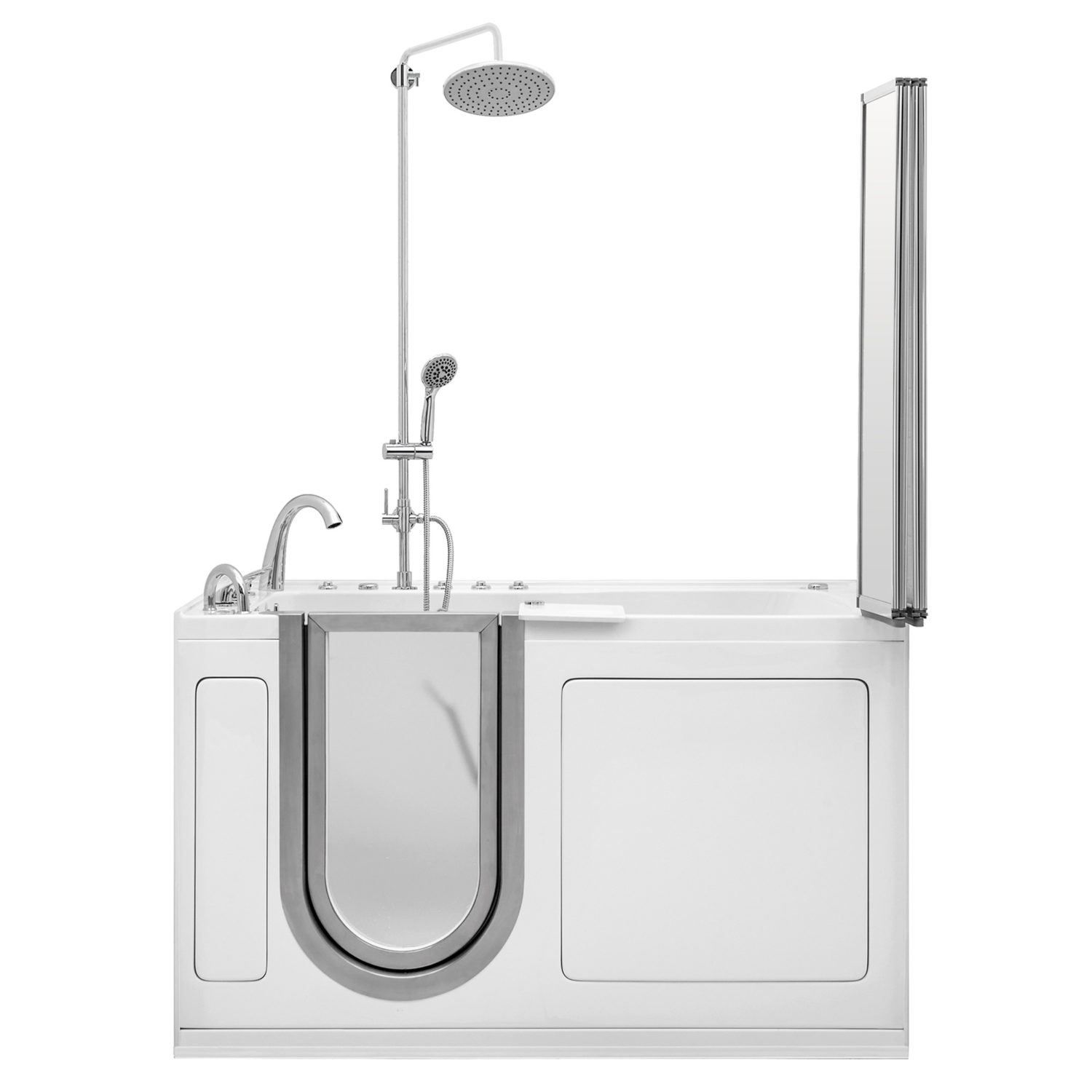 [SALE] Bañera acrílica sin puerta Ultimate 30″x60″ (76x152cm) tecnología de doble desagüe Ésta es una puerta de desagüe LH Número de serie M1286 - |