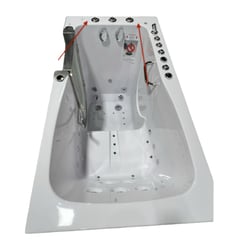 [SALE] Bañera acrílica sin puerta Ultimate - 30″x60″ (76x152cm), tecnología de doble desagüe Ésta es una puerta de desagüe LH Número de serie M1286 - |