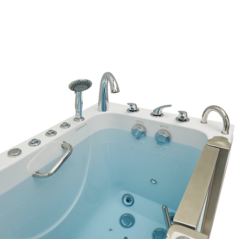 Elite Walk-In Tub – 30″x 52″ (76x132cm), Dual Drain Technology - Image 11