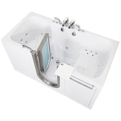 Ella Escape Two Seat Tub, Air + Hydro + Independent Foot Massage 36″x72″ (91cm X 183cm)
