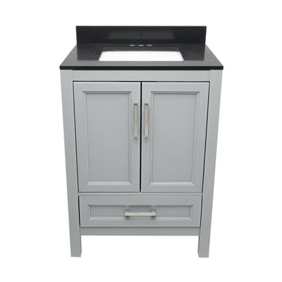 Meuble-vasque Nevado avec lavabo – plateau en marbre reconstitué ou en pierre de quartz -
