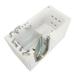 [SALE]  Bañera acrílica sin puerta Ultimate - 30″x60″ (76x152cm), tecnología de doble desagüe Ésta es una puerta de desagüe LH Número de serie M1286