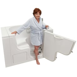 Transfer30 Wheelchair Accessible Walk In Bathtub 30″w X 52″l 76cm X 132cm 46