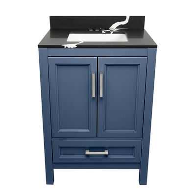 Meuble-vasque Nevado avec lavabo – plateau en marbre reconstitué ou en pierre de quartz -