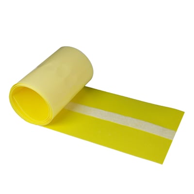 Rollo de alfombrilla de espuma adhesiva antideslizante amarilla con tira autoadhesiva para la seguridad del suelo de bañeras de acceso fácil y duchas.