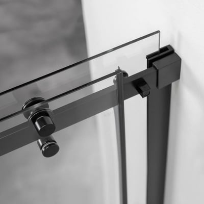 *Rebajas* Puerta corredera de cristal templado Primo de 8 mm (60×78)