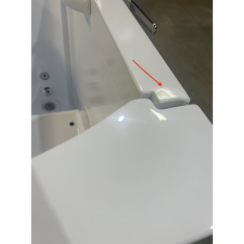 Bañera accesible en silla de ruedas Transfer30 con grifo de llenado rápido 2PC - 30″An x 52″L (76cm x 132cm) (Copy) (Copy) (Copy) (Copy) - Image 4