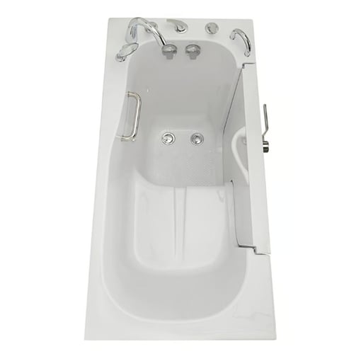 Clearance Transfer60 Wheelchair Accessible Walk-In tub – 30″ x 60″ (76 x 152cm), Dual Drain Technology, RH door and drain. Serial #9302108 - |