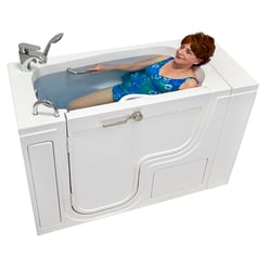 Transfer26 Outward Swing Door Wheelchair Accessible Acrylic Walk In Bathtub 26″w X 52″l 66cm X 132cm 21