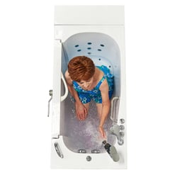 Transfer26 Outward Swing Door Wheelchair Accessible Acrylic Walk In Bathtub 26″w X 52″l 66cm X 132cm 7