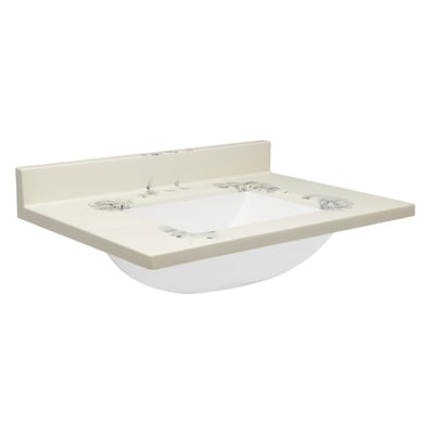 Plans de toilette en marbre de culture Ella -