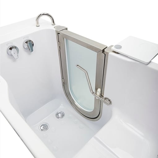 Petite Acrylic Walk In Tub 28″w X 52″l 71cm X 132cm 39