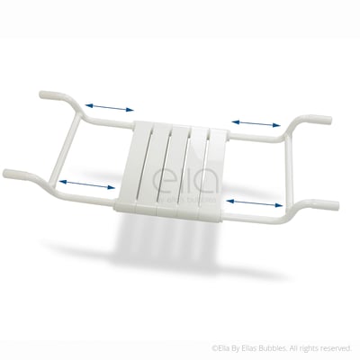ADA-Compliant Removable Bathtub Folding Bench -