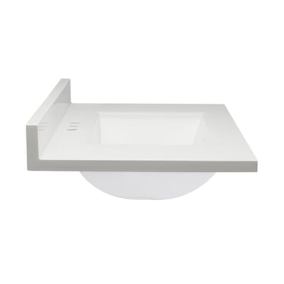 Plans de toilette en marbre de culture Ella -