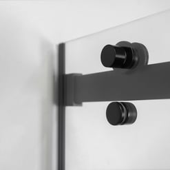 *Rebajas* Puerta corredera de cristal templado Primo de 8 mm (60×78) - |