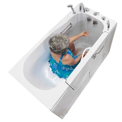 Transfer60 Wheelchair Accessible Walk-In tub – 30″ x 60″ (76 x 152cm), Dual Drain Technology