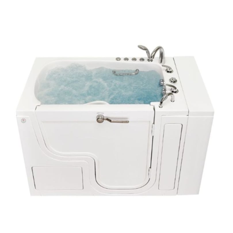 Transfer30 Bañera sin puerta accesible en silla de ruedas - 76 x 132 cm (30" x 52"), tecnología de doble desagüe con puerta derecha y desagüe Número de serie 00121 (Copy)