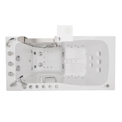 [SALE] Bañera acrílica sin puerta Ultimate 30″x 60″ (76x152cm), tecnología de doble desagüe Ésta es una puerta de desagüe LH Número de serie M1286 - |
