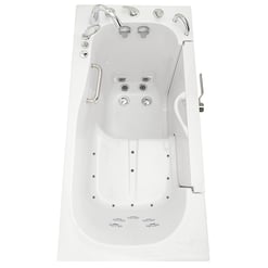 Transfer60 Wheelchair Accessible Walk-In tub – 30″ x 60″ (76 x 152cm), Dual Drain Technology