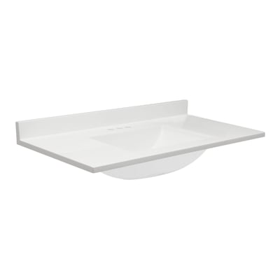 Plans de toilette en marbre de culture Ella -
