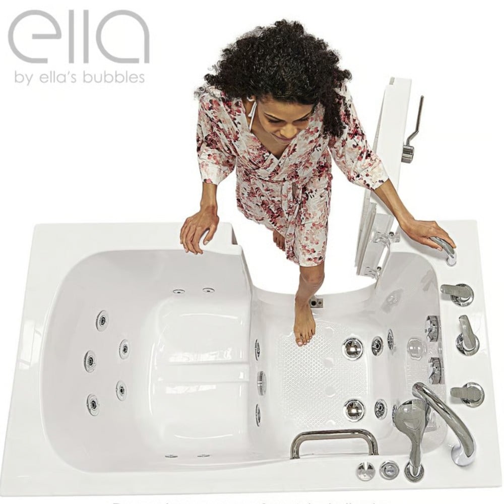 Bañeras sin puerta, una experiencia de baño terapéutica - | Bañeras de transferencia en silla de ruedas