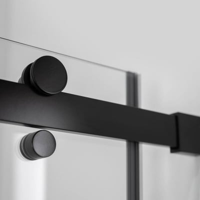 *Rebajas* Puerta corredera de cristal templado Primo de 8 mm (60×78)