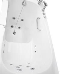 Ella Zen Acrylic Hydro Inward Swing Door Massage Walk in Tub 30"x52" - |