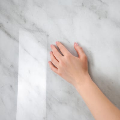 Carrara Marble Walk-In Tub Surround Wall Kit 36.5" x 48" x 60" -