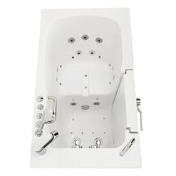 [SALE] Bañera acrílica con puerta abatible hacia el exterior Capri 30″ x 52″ (76 x 132cm) - |