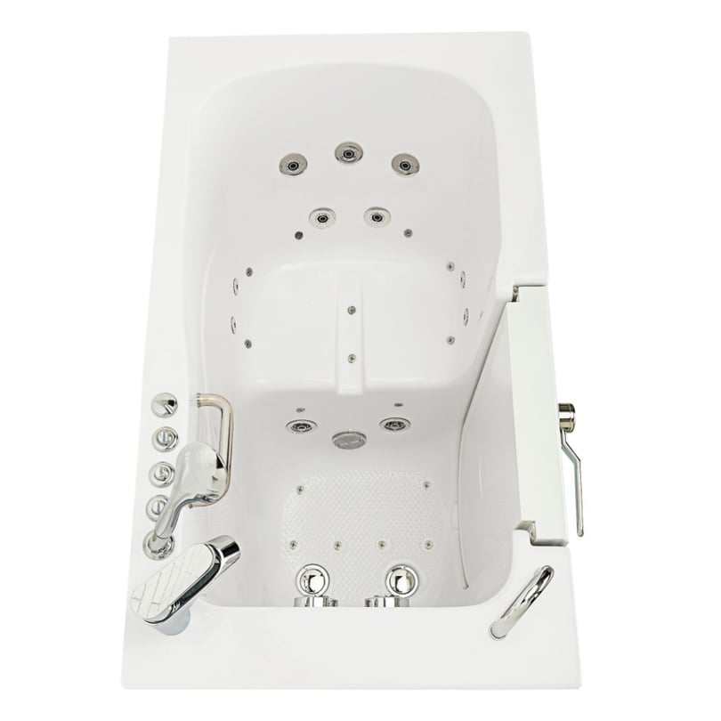 [SALE]  Bañera acrílica con puerta abatible hacia el exterior Capri 30″ x 52″ (76 x 132cm) - Image 3