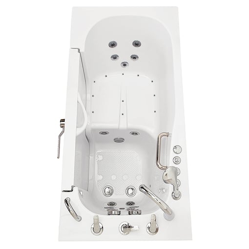 Transfer60 Wheelchair Accessible Walk-In tub – 30″ x 60″ (76 x 152cm), Dual Drain Technology