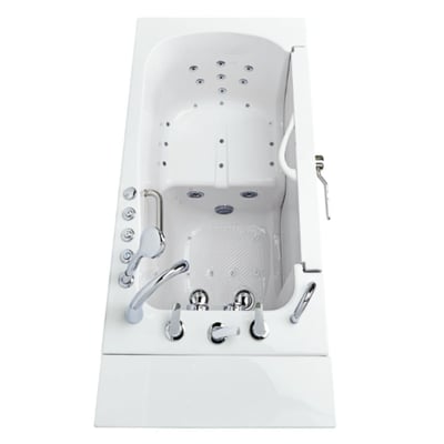 Clearance Transfer32 Walk-In Tub 32″x 52″, Dual Drain Technology, LH door and drain, SN 1562308 -